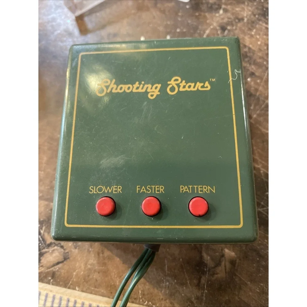Vintage 1990s Mr. Christmas Shooting Stars Light Set -‎ WORKS - Project/Parts